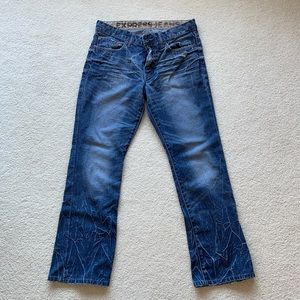 Express blue jeans Kingston boot cut 32x32